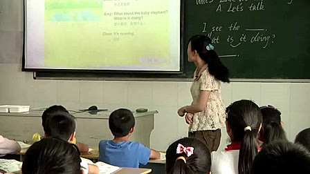 Pep6 Look at the monkeys A Let’s talk_温岭市罗蓉蓉