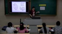 小学美术无生模拟课堂教学《叶子上的小血管》2016年信息化教学大
