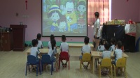 泰安市长征魅力幼师示范课大赛视频《交往礼仪中的谦让采果子》贾燕