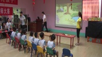 泰安市长征魅力幼师示范课大赛视频《动物练本领》张欣