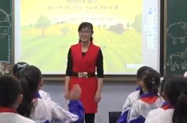 小学英语人教(PEP)版三年级起点四年级下册《PEP》Unit4 At a farm-银川