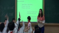 小学英语教学观摩课---美国实习生Andrea展示课050302