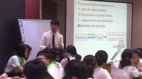 第十三届全国中学(骨干)英语教师新课程教学现场录像视频Thinking Map—Is your memory on line党峰超
