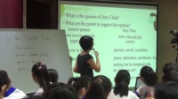 第十三届全国中学(骨干)英语教师新课程教学现场录像视频读写结合 Is there“successful”parenting全颖洁