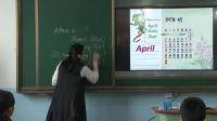 PEP꼶²Unit3 My school calendar Section A Lets learn  Read and say ɽʡſ