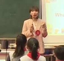全国小学英语课堂教学现场优质课现场外研版四年级上册Module 9 Unit1 What happened to the your head005 广西