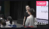 第17届全国初中英语教师教学基本功大赛现场课_Unit 2 What time do you go to school -s/-es pronunciation in verbs山东02